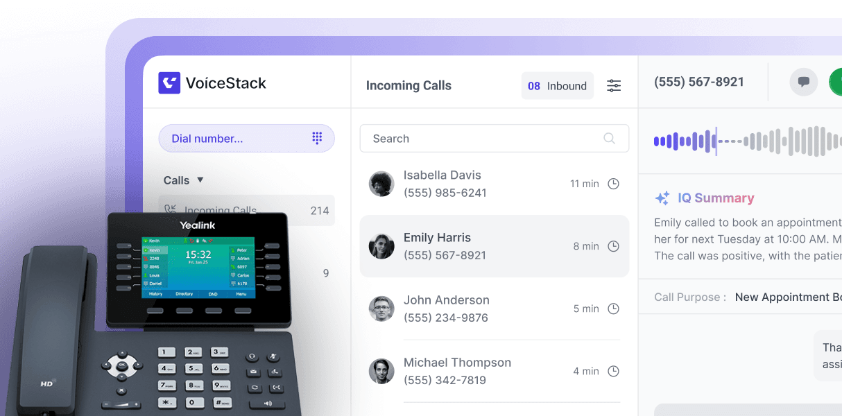 AI Powered Enterprise Phone System to Grow Your Practice